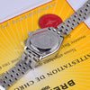 Breitling Crosswind Special White Dial Factory 1.14ct VVS Diamond Bezel Watch A44355