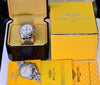 Breitling Crosswind Special White Dial Factory 1.14ct VVS Diamond Bezel Watch A44355