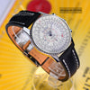 Breitling Navitimer Montbrillant Datora White Dial Mens Watch A21330