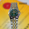 Breitling Galactic 30 Ladies 18K/SS Green Diamond Dial B71340