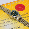 Breitling Galactic 30 Ladies 18K/SS Green Diamond Dial B71340