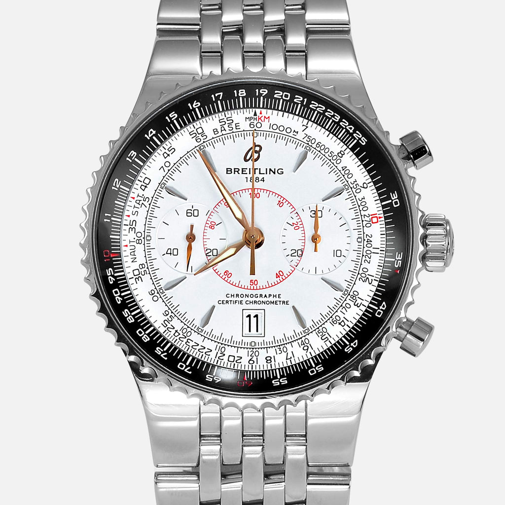 Breitling Navitimer Montbrillant Legende White Dial A23340 - NeoFashionStore