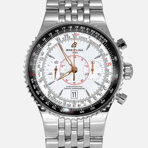 Breitling Navitimer Montbrillant Legende White Dial A23340 - NeoFashionStore