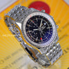 Breitling Navitimer World GMT 2nd Time Zone A23322 Mens Luxury Watch