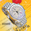 Breitling Navitimer World GMT 2nd Time Zone A23322 Mens Luxury Watch - NeoFashionStore