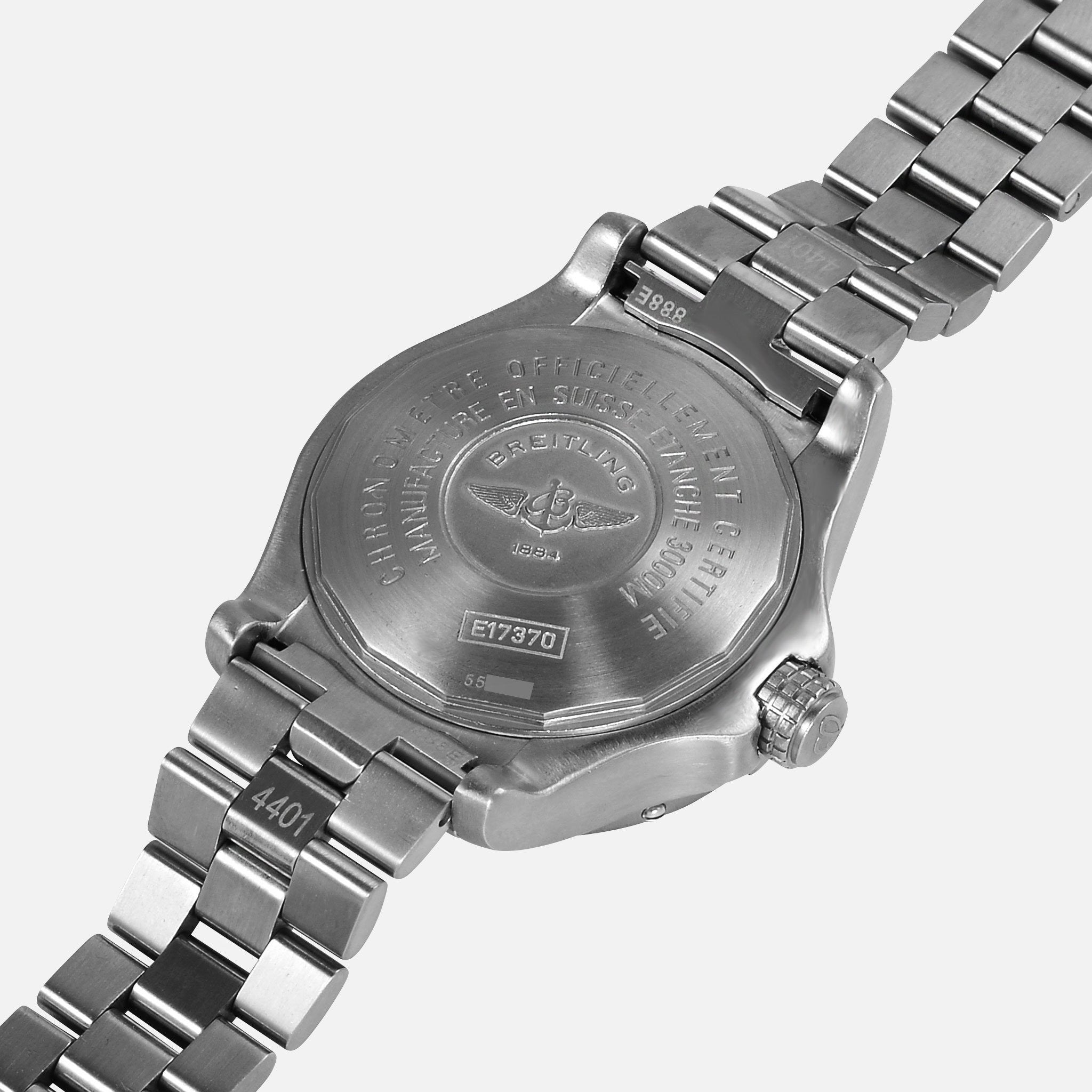 Breitling Avenger Seawolf Titanium Yellow Dial E17370 Dan R