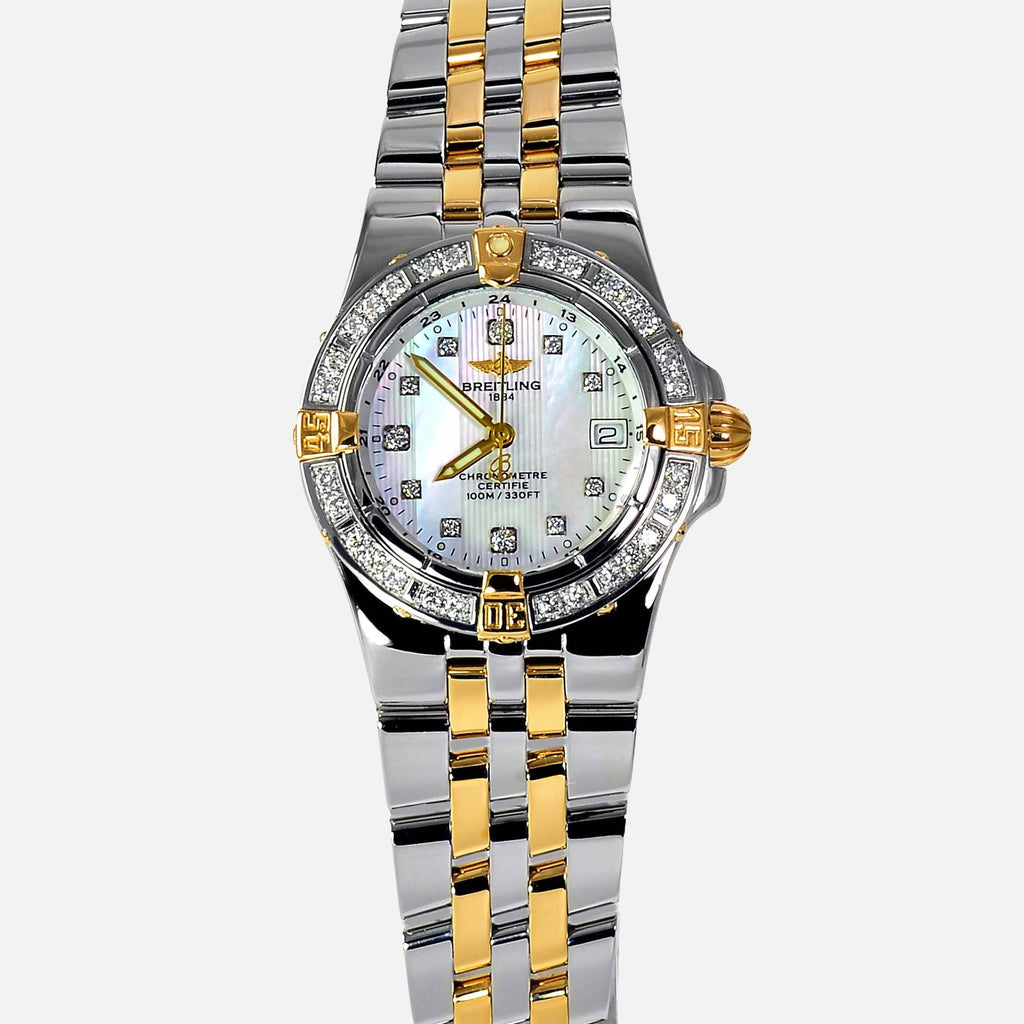 Breitling Starliner Ladies Factory Diamonds MOP B71340 - NeoFashionStore