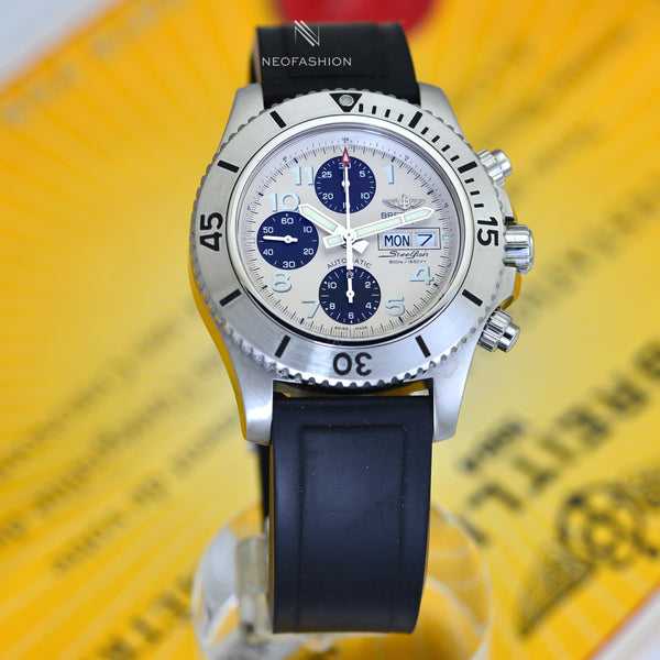 Breitling Superocean Steelfish 44mm Chronograph Panda Dial A13341