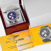 Breitling Super Avenger Chronograph Blue Dial A13370 - NeoFashionStore