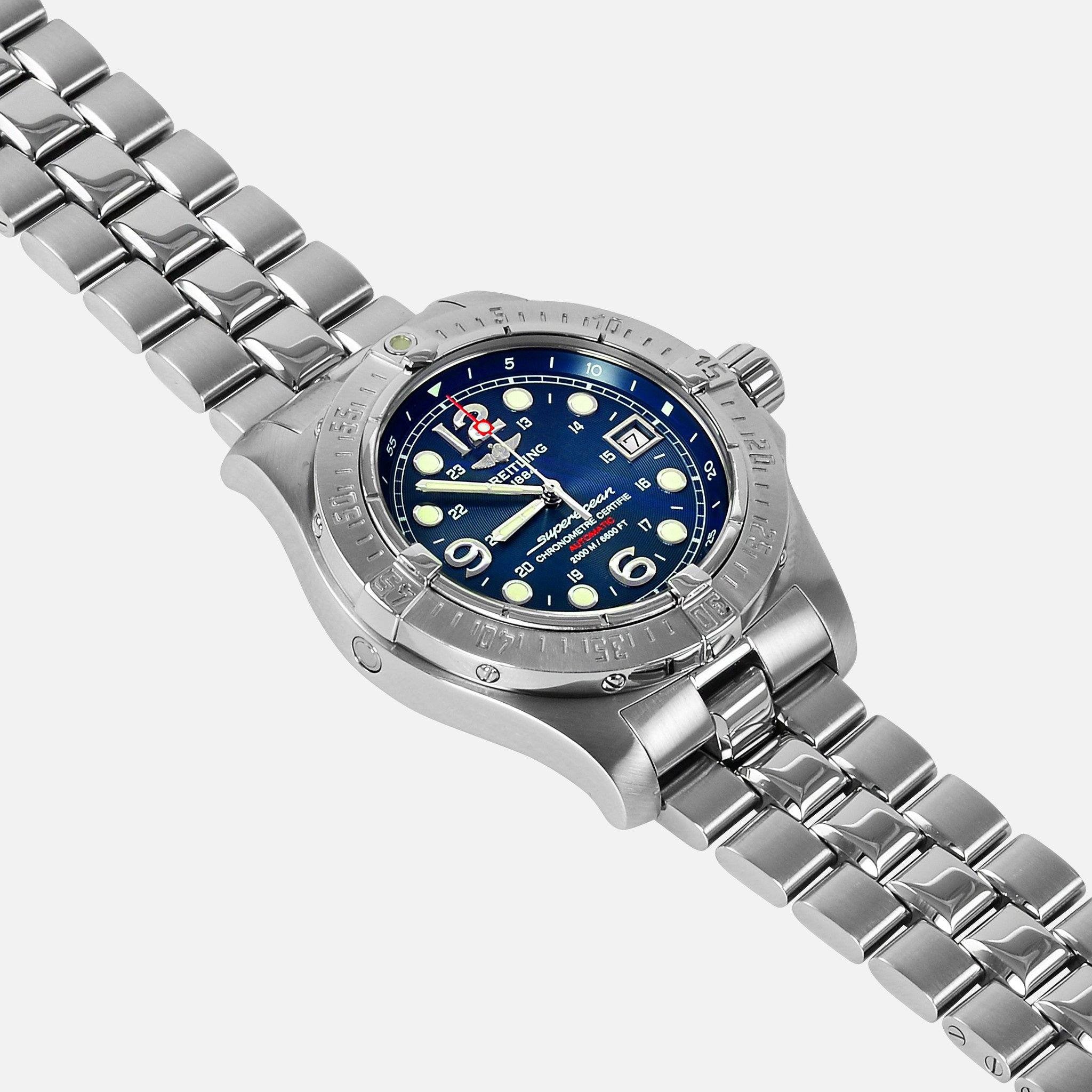 breitling steelfish a17390