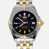 Breitling Wings Automatic Black Dial Two-Tone 18K Gold/SS B10350 - NeoFashionStore