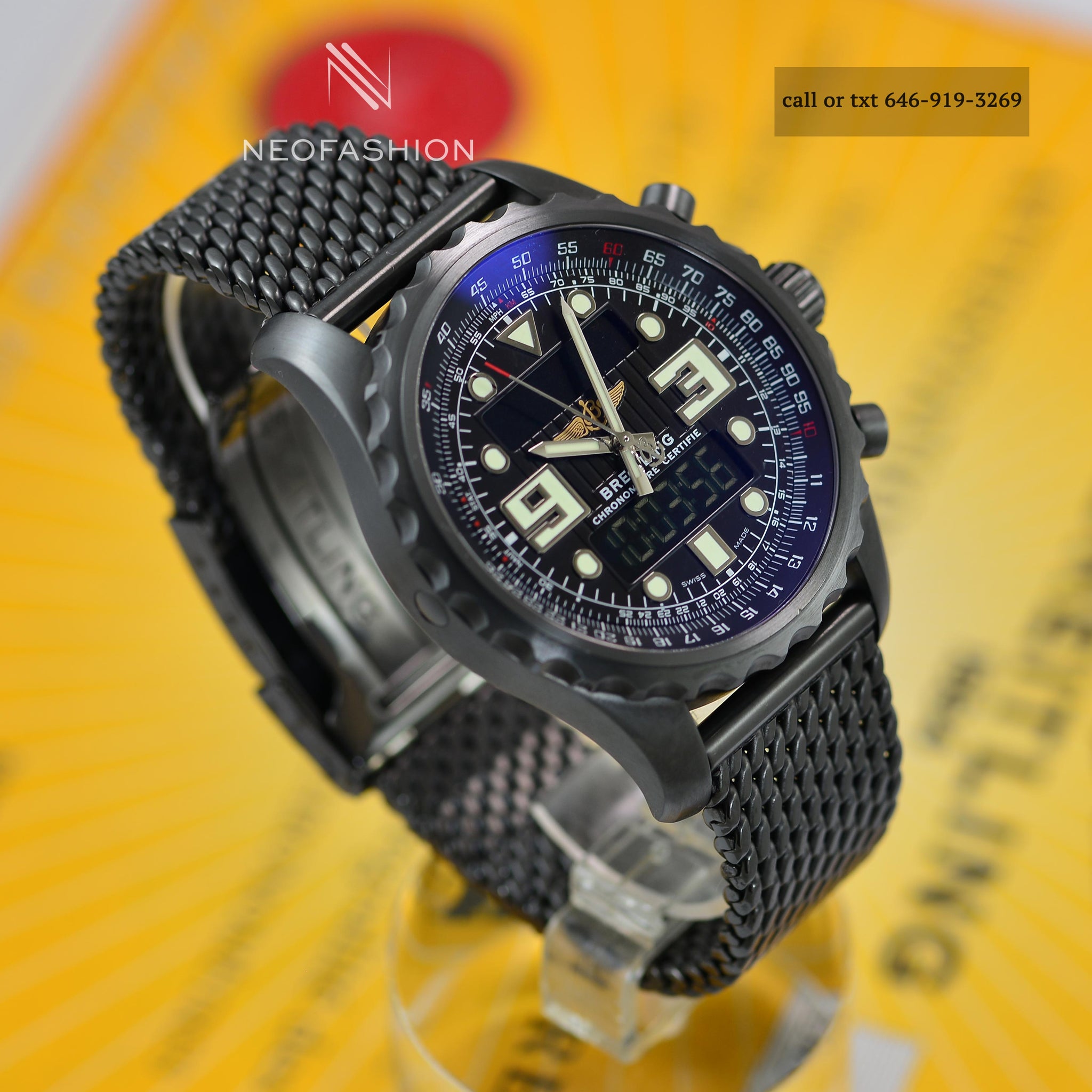 Breitling chronospace blacksteel limited edition 2025