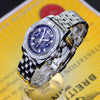 Breitling Chronomat B01 41mm Slate Dial Mens Watch Stainless Steel AB0140