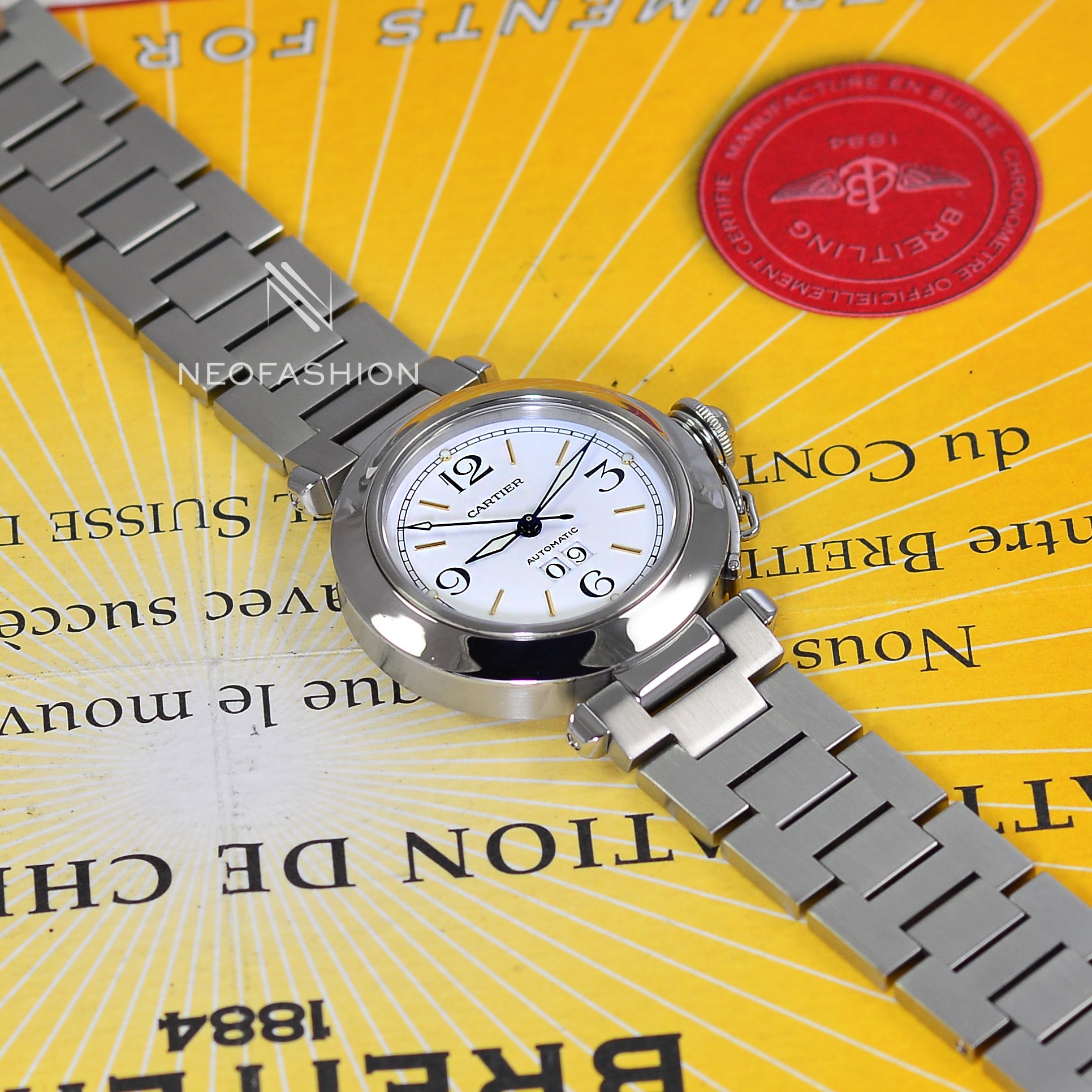 Cartier pasha sales big date