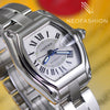 Cartier Roadster Automatic Silver dial 2510 W62002v3 Mens Watch