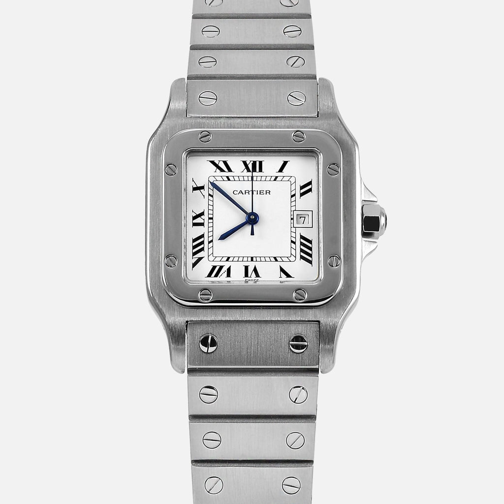 Cartier Santos Galbee Automatic Stainless Steel Watch - NeoFashionStore
