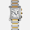 Cartier Tank Francaise Chronograph 18K Gold/SS 2303 W51004Q4 Luxury Watch - NeoFashionStore