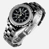 Chanel J12 Black Ceramic 38mm Unisex Automatic Diamond watch H0950 - NeoFashionStore
