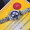 Breitling Chronomat 39mm Blue Dial Steel Mens Watch A13352