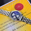 Breitling Chronomat 39mm Blue Dial Steel Mens Watch A13352