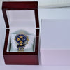 Breitling Chronomat 18K Gold & Stainless Steel Blue Dial B13352