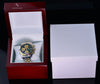 Breitling Chronomat 18K Gold & Steel Green Dial Mens Watch D133520