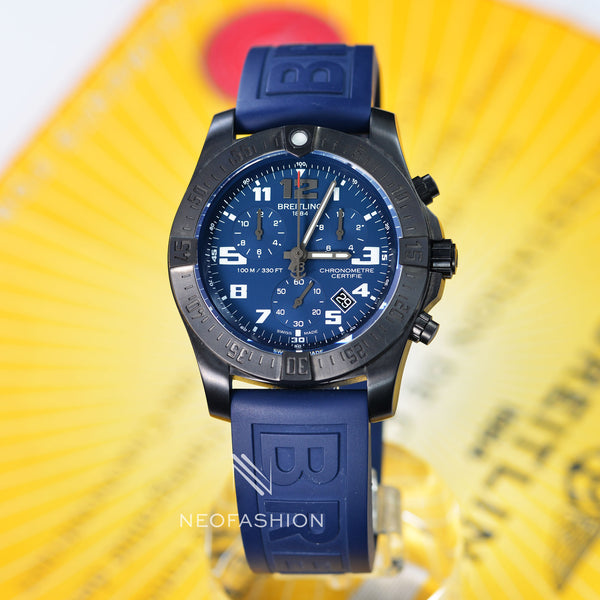 Breitling Chronospace Night Mission Chrono 43 Blue Dial V73330