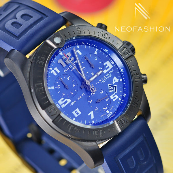 Breitling Chronospace Night Mission Chrono 43 Blue Dial V73330