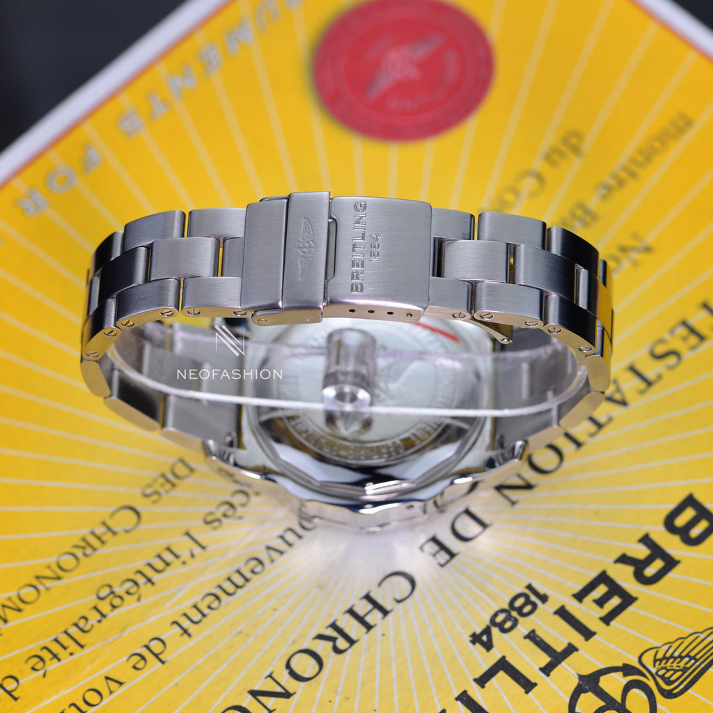 Breitling Colt Chronometer 44 Super Quartz Stainless Steel A74387 Watch Alex A