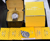 Breitling Crosswind 43mm SS Factory 1ct VVS Diamond Bezel White Dial A13355