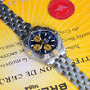 Breitling Crosswind Racing Blue Dial Two-Tone 18K Gold/SS Mens Watch B13355