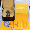 Breitling Crosswind Black Dial with Mother Of Pearl Subdials Mens Watch A13355