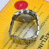 Breitling Crosswind 43mm SS Factory 1.14ct VVS Diamond Bezel White Dial A13355