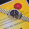 Breitling Crosswind 18K Gold/Stainless Steel Black Dial B13355