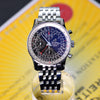 Breitling Navitimer Montbrillant Datora Black Dial A21330 Mens Watch