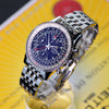 Breitling Navitimer Montbrillant Datora Black Dial A21330 Mens Watch