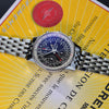 Breitling Navitimer Montbrillant Datora Black Dial A21330 Mens Watch