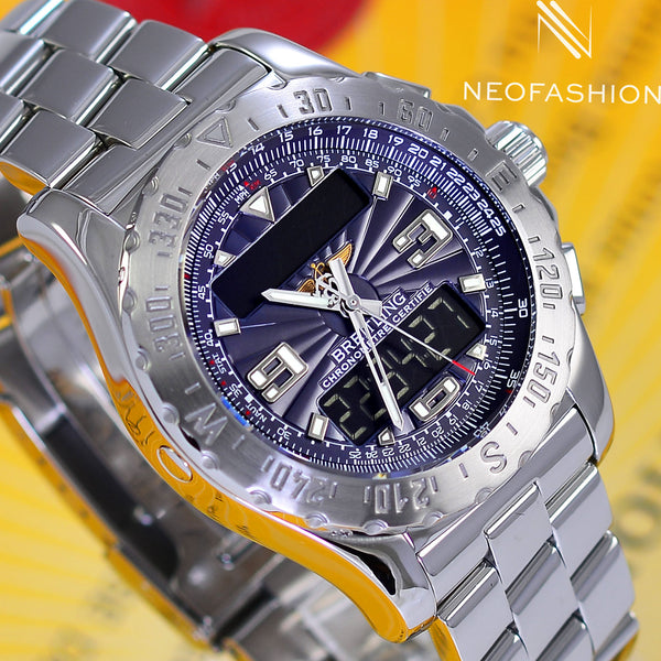 Breitling Airwolf Professional Chronometer Blue Slate A78363 - NeoFashionStore