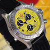 Breitling Chrono Avenger M1 Titanium Yellow Dial E73360 - NeoFashionStore