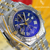 Breitling Crosswind 18K Gold/Stainless Steel Blue Dial B13355 - NeoFashionStore