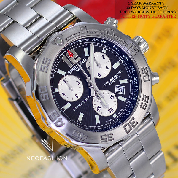 Breitling Colt Chrono 44 Quartz Black Dial A73387 - NeoFashionStore