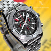Breitling Chronomat GMT 47mm LIMITED B01 Black Dial Mens Watch AB0412