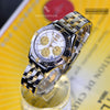Breitling Jetstream Chronomat 18K Gold/SS White Dial B55048