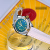 Breitling Wings Lady Quartz Very Rare Green Dial 18K Gold/Steel B67050