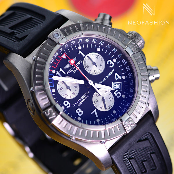 Breitling Chrono Avenger M1 Titanium Black Dial E73360