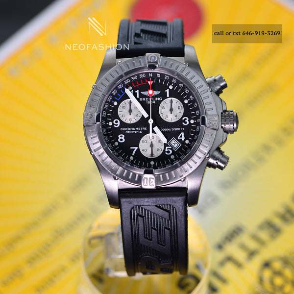 Breitling Chrono Avenger M1 Titanium Black Dial E73360