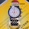 Breitling Navitimer Montbrillant Legende 18K Rose Gold/SS White Dial 47mm C23340