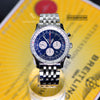 Breitling Navitimer B01 Chronograph 46mm Blue Dial Watch AB0127