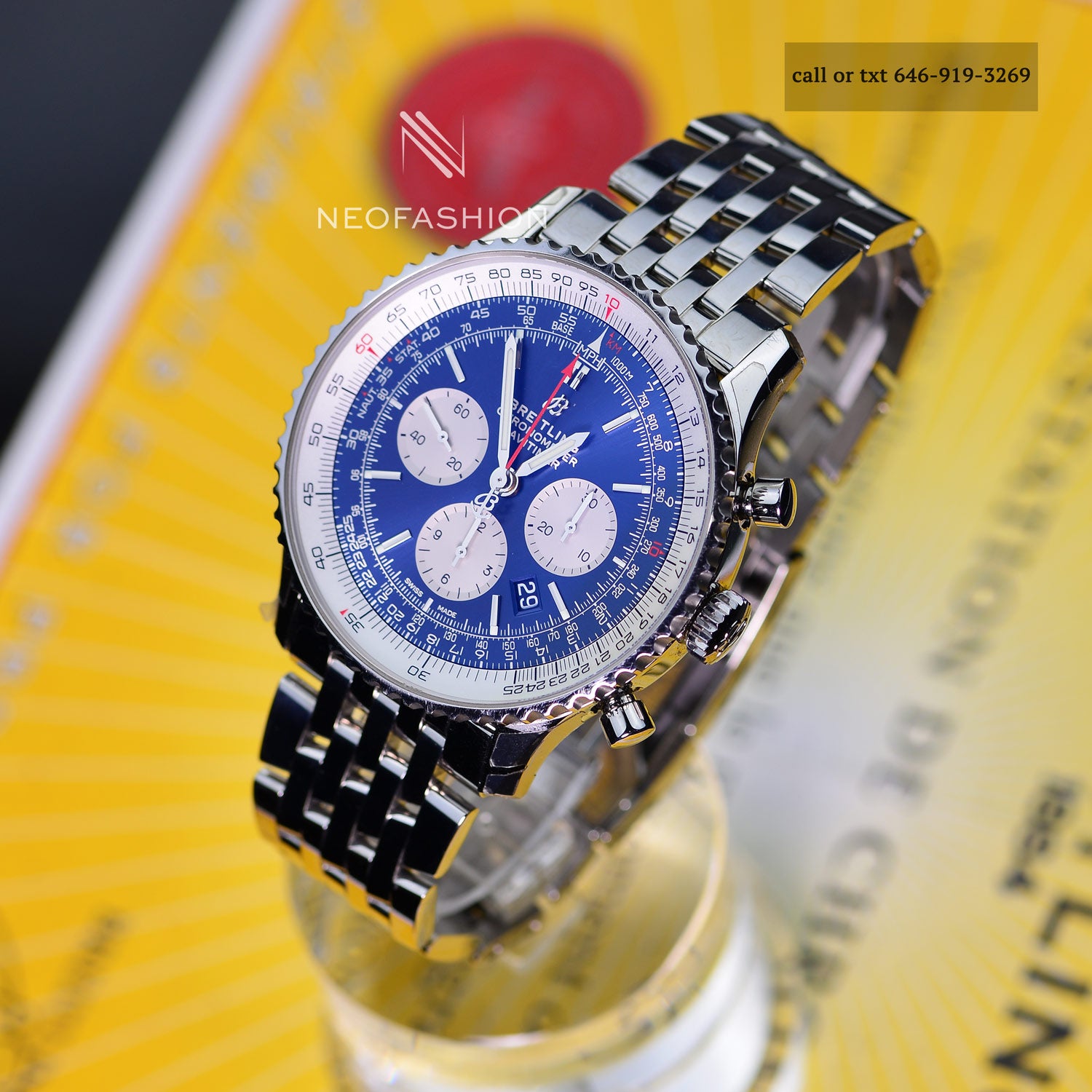 Breitling Navitimer B01 Chronograph Strap Watch