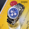 Breitling Navitimer B01 Chronograph 46mm Blue Dial Watch AB0127